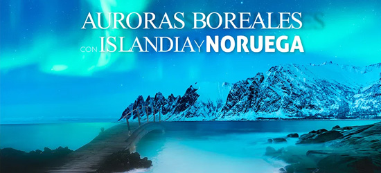 Auroras Boreales con Islandia & Noruega